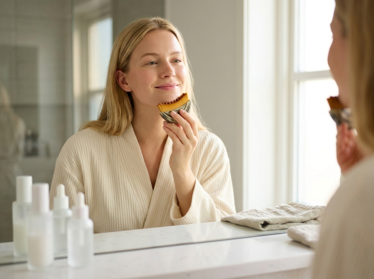 Ilumina Lymphatic Contour Face Brush